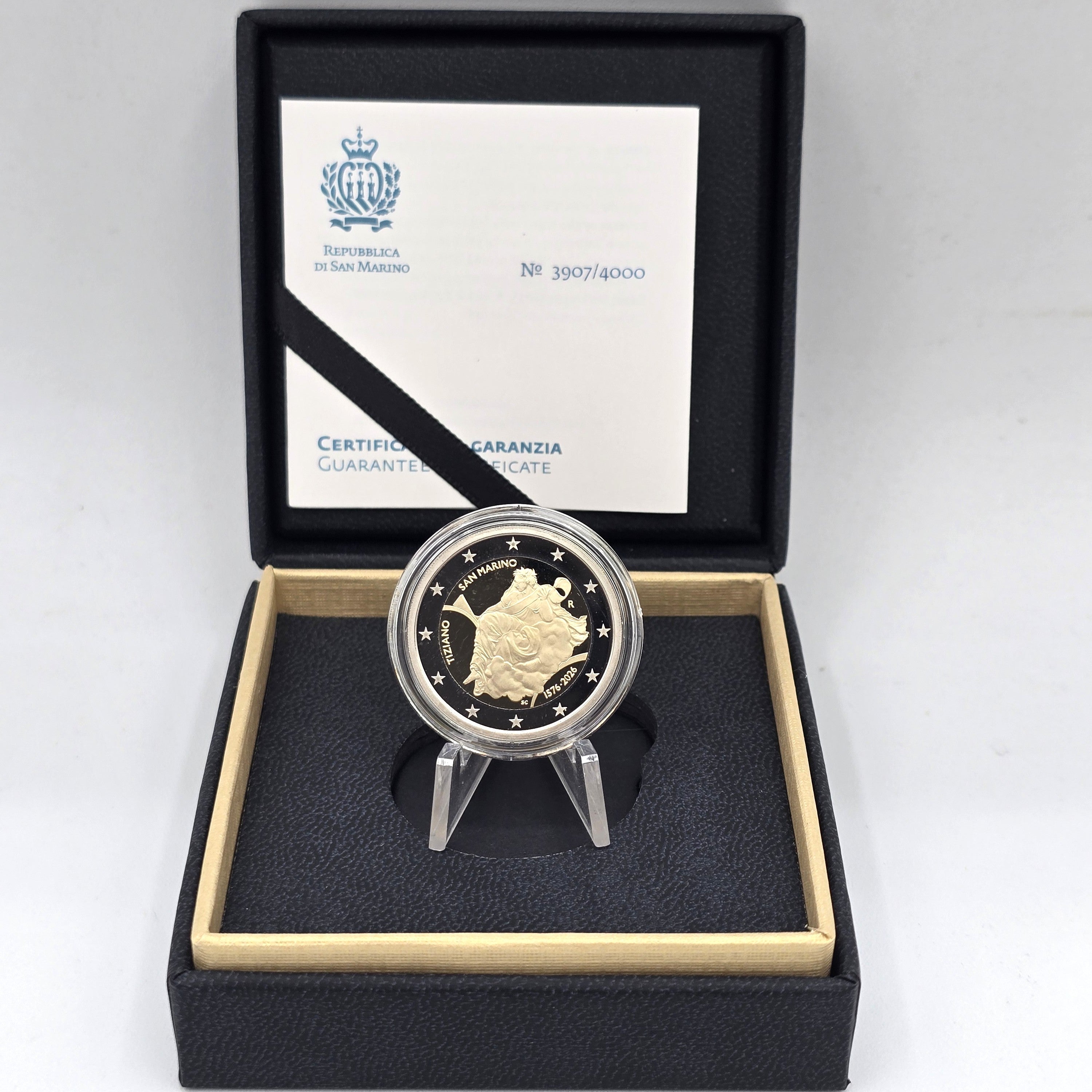 2026 Tiziano - 2€ San Marino Proof